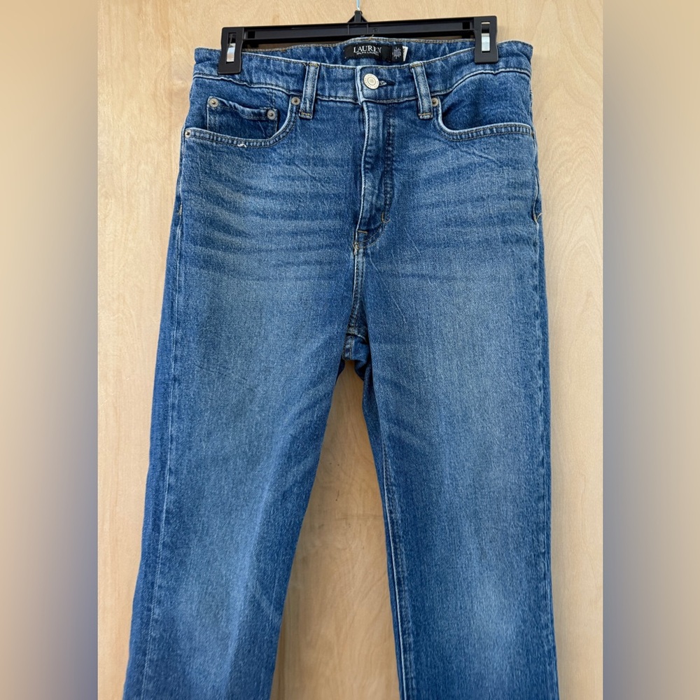 Ralph Lauren Women’s Straight Blue Jeans - Picture 8 of 14